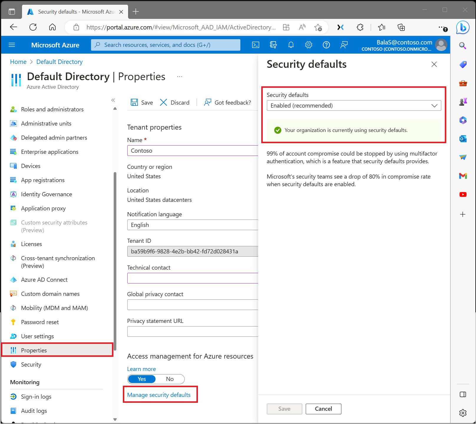 Azure AD Security Defaults: Küçük ve Orta Ölçekli İşletmeler İçin Kritik Güvenlik Kalkanı